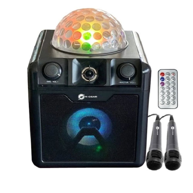 N-Gear Discoblock 410 Portable Karaoke Discoball Speaker