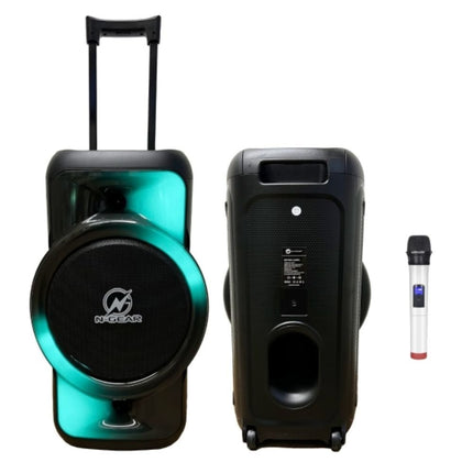 N-Gear JUKE 12 LPG Φορητό Ηχείο Καραόκε με Φώτα και Μικρόφωνο Ασύρματο