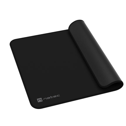 NATEC Colors Series Medium Mousepad 300x250mm Αδιάβροχο, Obsidian Black