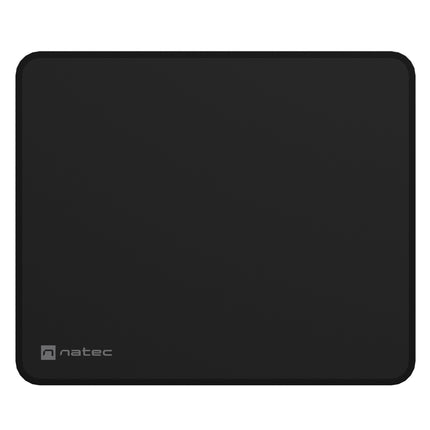 NATEC Colors Series Medium Mousepad 300x250mm Αδιάβροχο, Obsidian Black