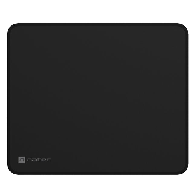 NATEC Colors Series Medium Mousepad 300x250mm Αδιάβροχο, Obsidian Black