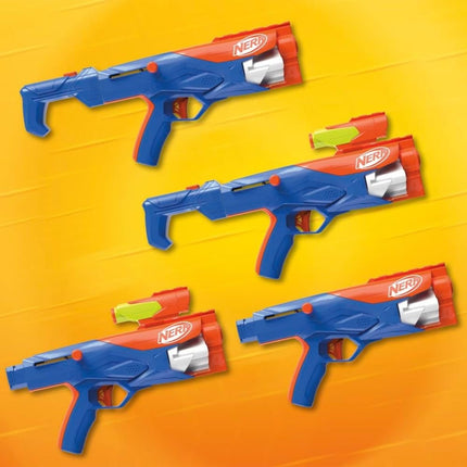 Hasbro Nerf N-Series Gear Up Pack Εκτοξευτές με Αποσπώμενα Αξεσουάρ και 18 Βελάκια F8633 8+ Ετών