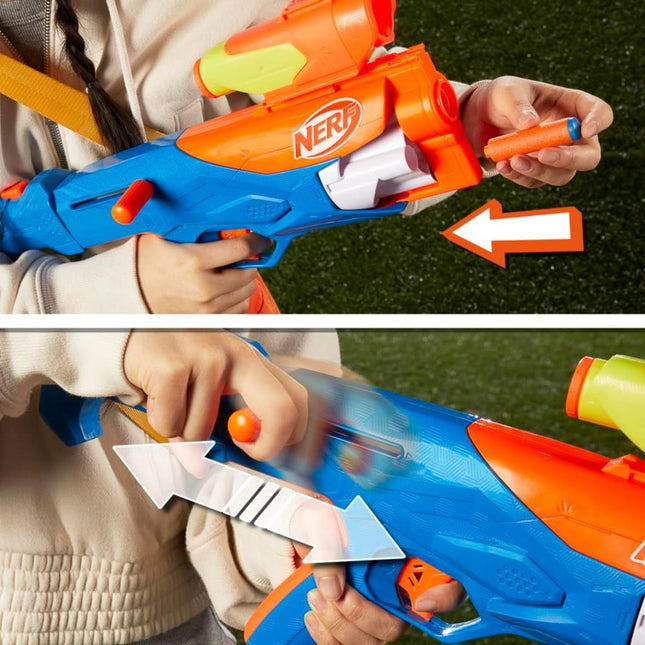 Hasbro Nerf N-Series Gear Up Pack Εκτοξευτές με Αποσπώμενα Αξεσουάρ και 18 Βελάκια F8633 8+ Ετών