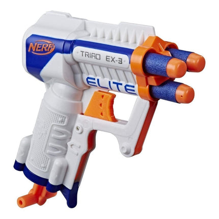 Nerf Triad EX-3 N-Strike Elite Εκτοξευτής Όπλο με 3 Βελάκια