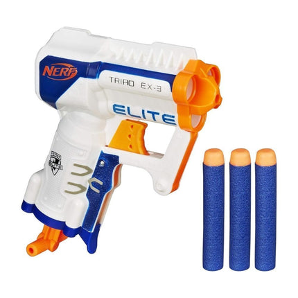 Nerf Triad EX-3 N-Strike Elite Εκτοξευτής Όπλο με 3 Βελάκια