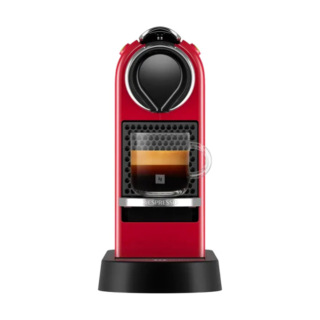 Nespresso CitiZ Καφετιέρα Μηχανή Espresso & Lungo για Κάψουλες 19 Bar, Κόκκινη