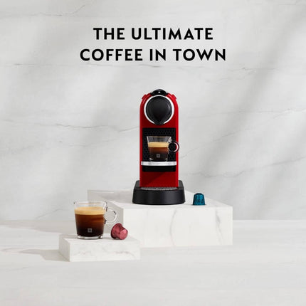 Nespresso CitiZ Καφετιέρα Μηχανή Espresso & Lungo για Κάψουλες 19 Bar, Κόκκινη