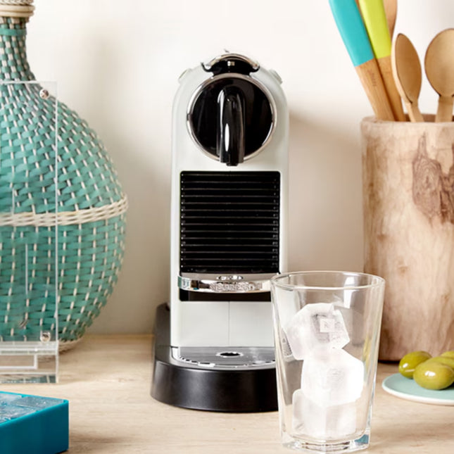 Nespresso CitiZ & Milk D123 Καφετιέρα Μηχανή Espresso & Lungo για Κάψουλες 19 Bar με Aeroccino3, Λευκή