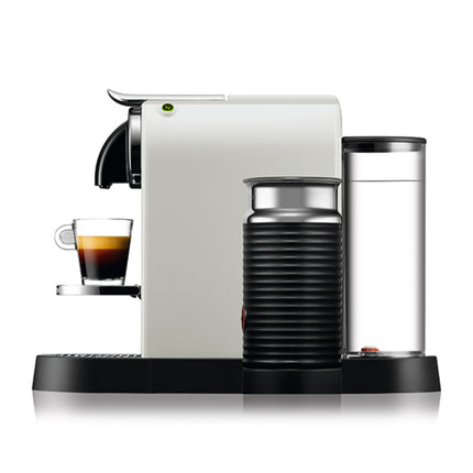 Nespresso CitiZ & Milk D123 Καφετιέρα Μηχανή Espresso & Lungo για Κάψουλες 19 Bar με Aeroccino3, Λευκή