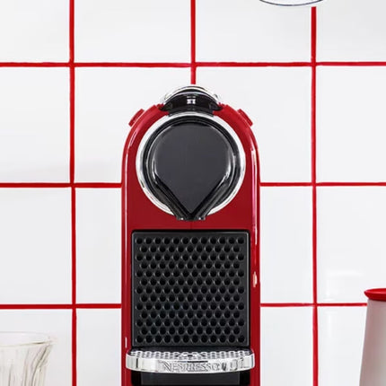 Nespresso Citiz C113 Μηχανή Καφέ Espresso & Lungo με Πίεση 19 Bar, Cherry Red