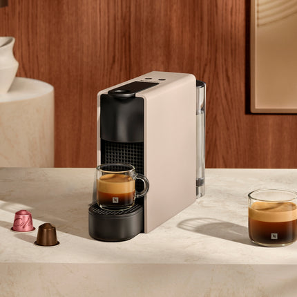 Nespresso Essenza Mini C30 Μηχανή Espresso & Lungo για Κάψουλες 19 Bar Matte Creme