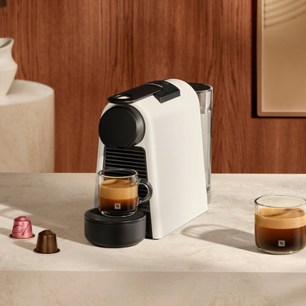 Nespresso Essenza Mini D30 Μηχανή Espresso & Lungo για Κάψουλες 19 Bar Matte White