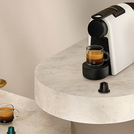 Nespresso Essenza Mini D30 Μηχανή Espresso & Lungo για Κάψουλες 19 Bar Matte White