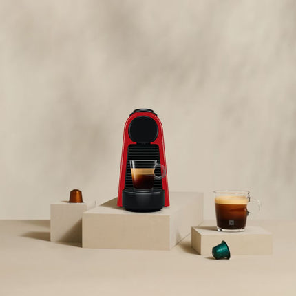 Nespresso Essenza Mini D30 Μηχανή Espresso & Lungo για Κάψουλες 19 Bar Red