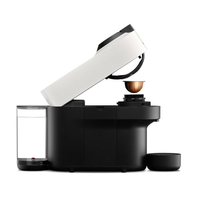 Nespresso Vertuo Pop Μηχανή Καφέ με Centrifusion™ Τεχνολογία & 6 Μεγέθη Ροφημάτων για Κάψουλες Vertuo,19bar, Coconut White