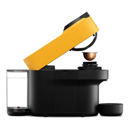 Nespresso Vertuo Pop Μηχανή Καφέ με Centrifusion™ Τεχνολογία & 6 Μεγέθη Ροφημάτων για Κάψουλες Vertuo,19bar Mango Yellow, Κίτρινη