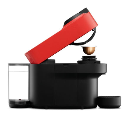 Nespresso Vertuo Pop Μηχανή Καφέ με Centrifusion™ Τεχνολογία & 6 Μεγέθη Ροφημάτων για Κάψουλες Vertuo,19bar Spicy Red, Κόκκινο