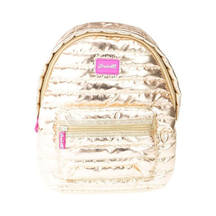 NICE Girabrilla Backpack Παιδικό Σακίδιο Πλάτης με Ιριδίζον Ύφασμα Gold 19037 6+ Ετών