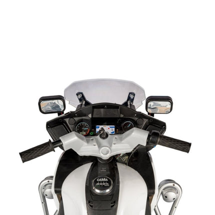 Ηλεκτροκίνητη Παιδική Αστυνομική Μοτοσικλέτα 12V με Φώτα, Ήχους & Bluetooth