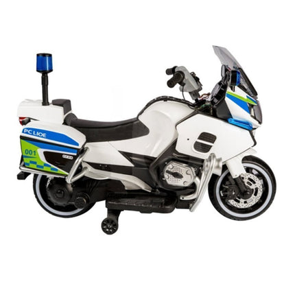 Ηλεκτροκίνητη Παιδική Αστυνομική Μοτοσικλέτα 12V με Φώτα, Ήχους & Bluetooth