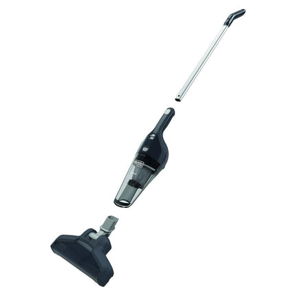 Black & Decker  4-in-1 Επαναφορτιζόμενο Σκουπάκι Χειρός & Stick 10.8V με με Χωρητικότητα Κάδου 400 ml, Χωρίς Σακούλα, Ισχυρή Αναρρόφηση, Αθόρυβο & Βάση Φόρτισης NSVA315J-QW
