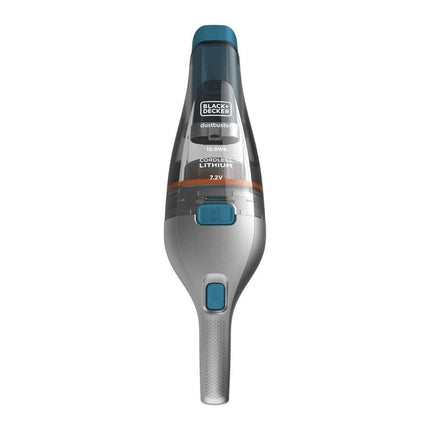 Black & Decker Dustbuster Επαναφορτιζόμενο Σκουπάκι Χειρός 7.2V με Χωρητικότητα Κάδου 385 ml, Ισχυρή Αναρρόφηση, Αναδιπλούμενο Ακροφύσιο & Βάση Φόρτισης NVC215WA-QW