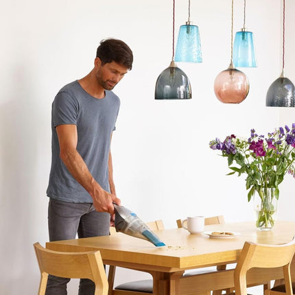 Black & Decker Dustbuster Επαναφορτιζόμενο Σκουπάκι Χειρός 7.2V με Χωρητικότητα Κάδου 385 ml, Ισχυρή Αναρρόφηση, Αναδιπλούμενο Ακροφύσιο & Βάση Φόρτισης NVC215WA-QW