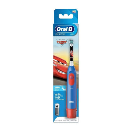 Oral-B Disney Cars Ηλεκτρική Οδοντόβουρτσα Μπαταρίας με Χρονοδιακόπτη & Extra Soft Κεφαλή, 3+ Ετών