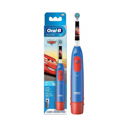 Oral-B Disney Cars Ηλεκτρική Οδοντόβουρτσα Μπαταρίας με Χρονοδιακόπτη & Extra Soft Κεφαλή, 3+ Ετών