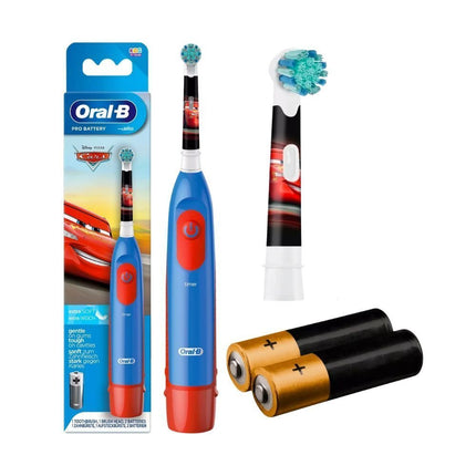 Oral-B Disney Cars Ηλεκτρική Οδοντόβουρτσα Μπαταρίας με Χρονοδιακόπτη & Extra Soft Κεφαλή, 3+ Ετών