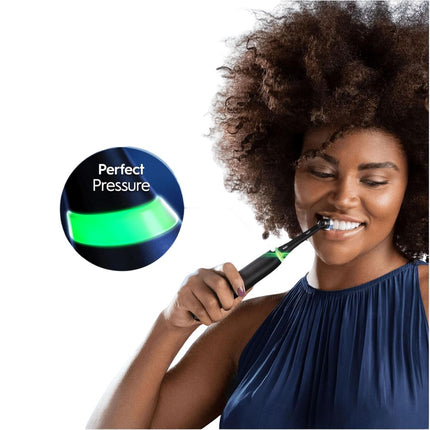 ORAL-B iO4 Ηλεκτρική Οδοντόβουρτσα Μαύρη με 4 Λειτουργίες Καθαρισμού και Θήκη Ταξιδίου
