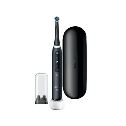 ORAL-B iO5 Ηλεκτρική Οδοντόβουρτσα Μαύρη με 5 Λειτουργίες Καθαρισμού και Έξυπνη Τεχνολογία Τεχνητής Νοημοσύνης