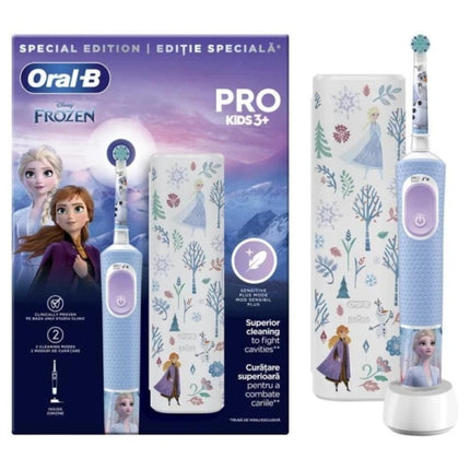 ORAL-B Pro Kids 3+ Ηλεκτρική Οδοντόβουρτσα Frozen με Θήκη