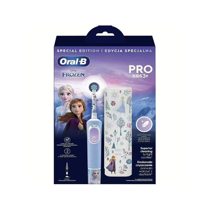 ORAL-B Pro Kids 3+ Ηλεκτρική Οδοντόβουρτσα Frozen με Θήκη
