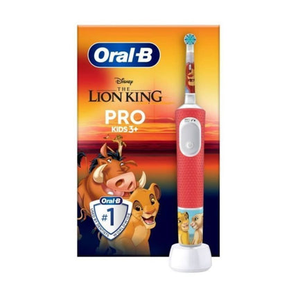 Oral-B Pro Kids, Ηλεκτρική Οδοντόβουρτσα για Παιδιά με Αυτοκόλλητα &amp; Ευαίσθητη Λειτουργία Καθαρισμού