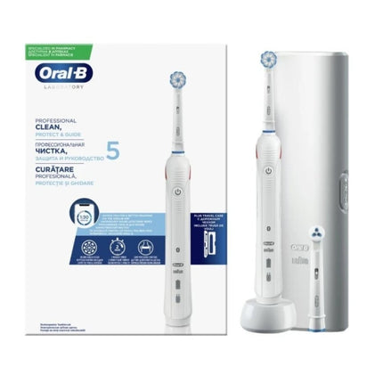 Oral-B Pro 5, Ηλεκτρική Οδοντόβουρτσα με Bluetooth &amp; Φροντίδα Ούλων για Επαγγελματικό Καθαρισμό