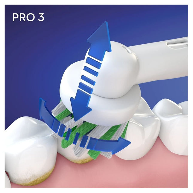Oral-B Pro 3 Professional Gum Care, Ηλεκτρική Οδοντόβουρτσα με Αισθητήρα Πίεσης &amp; Bluetooth για Προστασία Ούλων