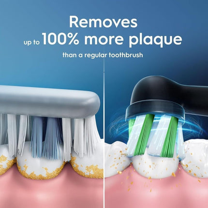 ORAL-B Vitality Pro Ηλεκτρική Επαναφορτιζόμενη Οδοντόβουρτσα με 3 Λειτουργίες, Αδιάβροχη και Χρονόμετρο Μαύρο