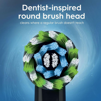 ORAL-B Vitality Pro Ηλεκτρική Επαναφορτιζόμενη Οδοντόβουρτσα με 3 Λειτουργίες, Αδιάβροχη και Χρονόμετρο Μαύρο