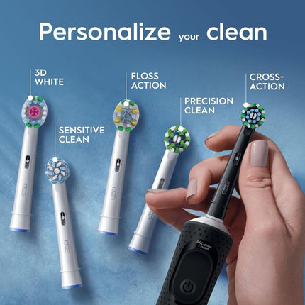 ORAL-B Vitality Pro Ηλεκτρική Επαναφορτιζόμενη Οδοντόβουρτσα με 3 Λειτουργίες, Αδιάβροχη και Χρονόμετρο Μαύρο