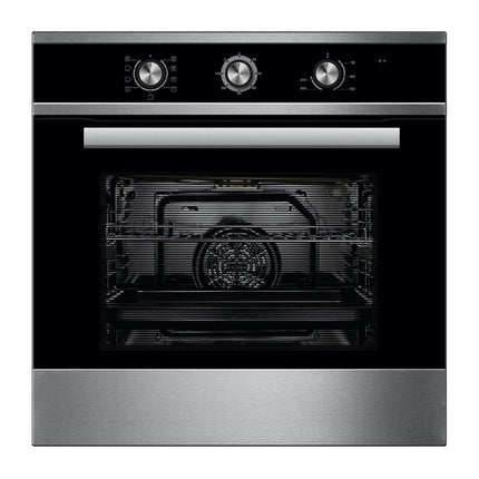 Midea Εντοιχιζόμενος Φούρνος Ανοξείδωτος 70L με 10 Λειτουργίες & EasyClean Επίστρωση, Inox 65M90M1N