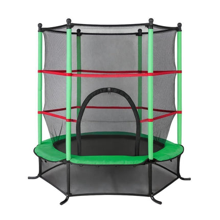 OZZY Τραμπολίνο Παιδικό 4.5FT με Δίχτυ Ασφαλείας & Ύψος 1.63m για Ηλικίες 3–6 Ετών