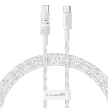 Baseus Cable USB-C to USB-C Gem Series 100W 2.0m White