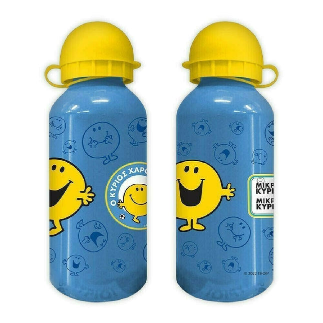 Παγούρι Αλουμινίου 400ml “Μικροί Κύριοι & Μικρές Κυρίες” – Ο Κύριος Χαρούμενος