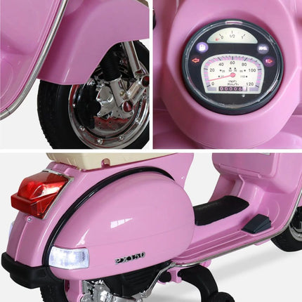VESPA® Ηλεκτροκίνητη Μηχανή 12V, 4.5Ah Ride-On με Αυθεντικό Ιταλικό Στυλ 3+ Ετών