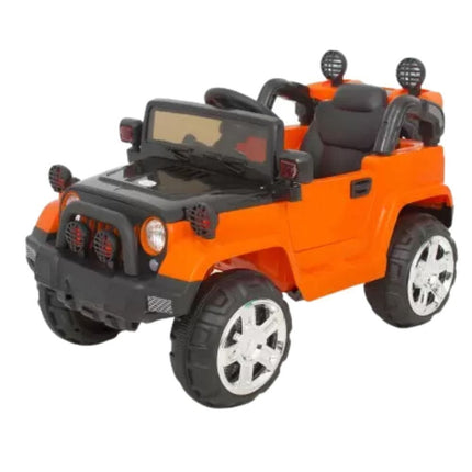Ηλεκτροκίνητο Αυτοκίνητο Jeep 4×4 12V με Τηλεχειριστήριο & LED Φώτα σε 3 Διαφορετικά Χρώματα, 3+ Ετών