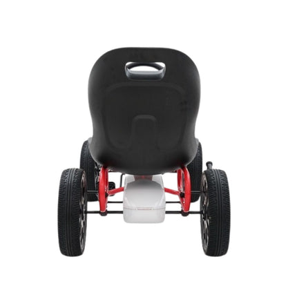 Fiat Abarth Παιδικό Μονοθέσιο Go Kart με Πετάλια 3+ Ετών PB9388A Λευκό
