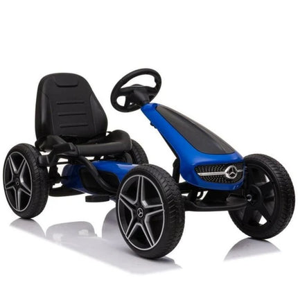 Go-Kart MERCEDES BENZ® Πεταλοκίνητο με Licensed Σήμα, EVA Ρόδες & Ρυθμιζόμενο Κάθισμα, 3+ Ετών