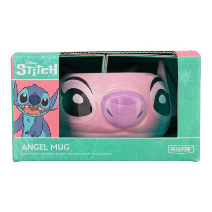 Paladone Disney Angel Shaped Mug Κεραμική Κούπα 3D Lilo & Stitch