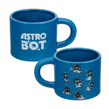 Paladone Astro Bot Ανάγλυφη Κεραμική Κούπα 400ml Μπλε για Καφέ & Τσάι